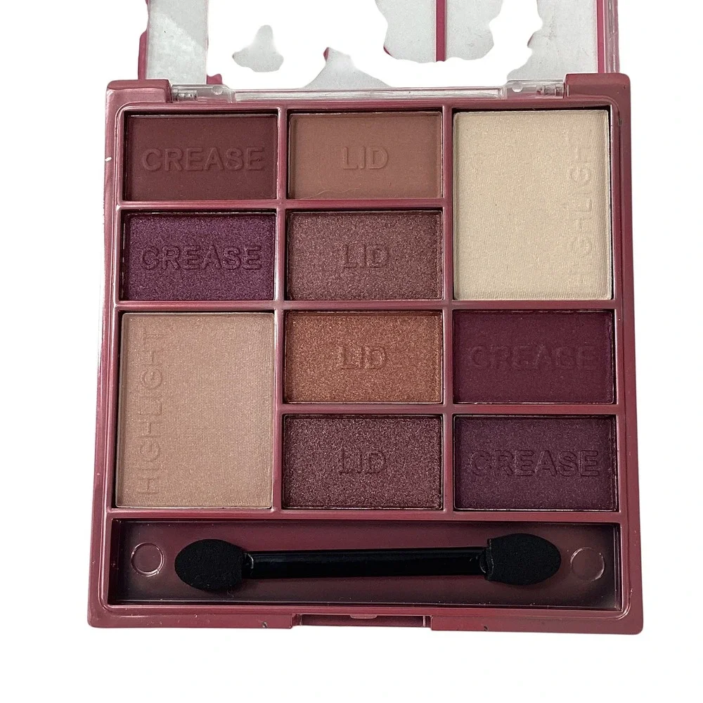 L.A. COLORS Eyeshadow Palette Lot of 2 Rose and Cool New Shimmer Matte